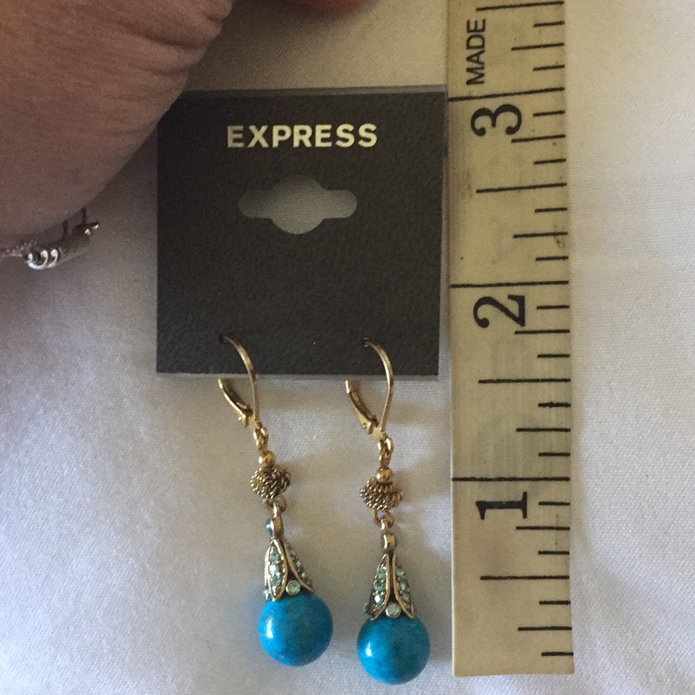 Express blinged out earrings - Picture 5 of 5